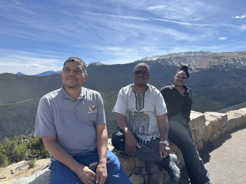 namibians-4 Namibians with mountains in background